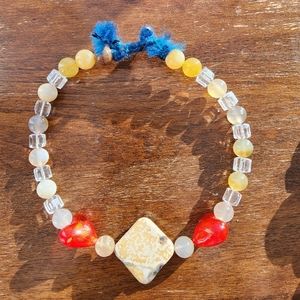 Unique jewelry, beaded choker